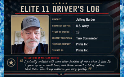 Elite 11 Honoree Jeff Barber Enjoys Giving Back To His Family Through Trucking