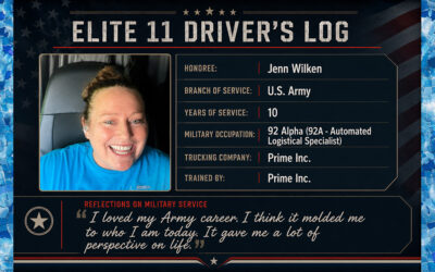 Elite 11 Honoree Jenn Wilken Reflects Military Career and Her Road To Trucking