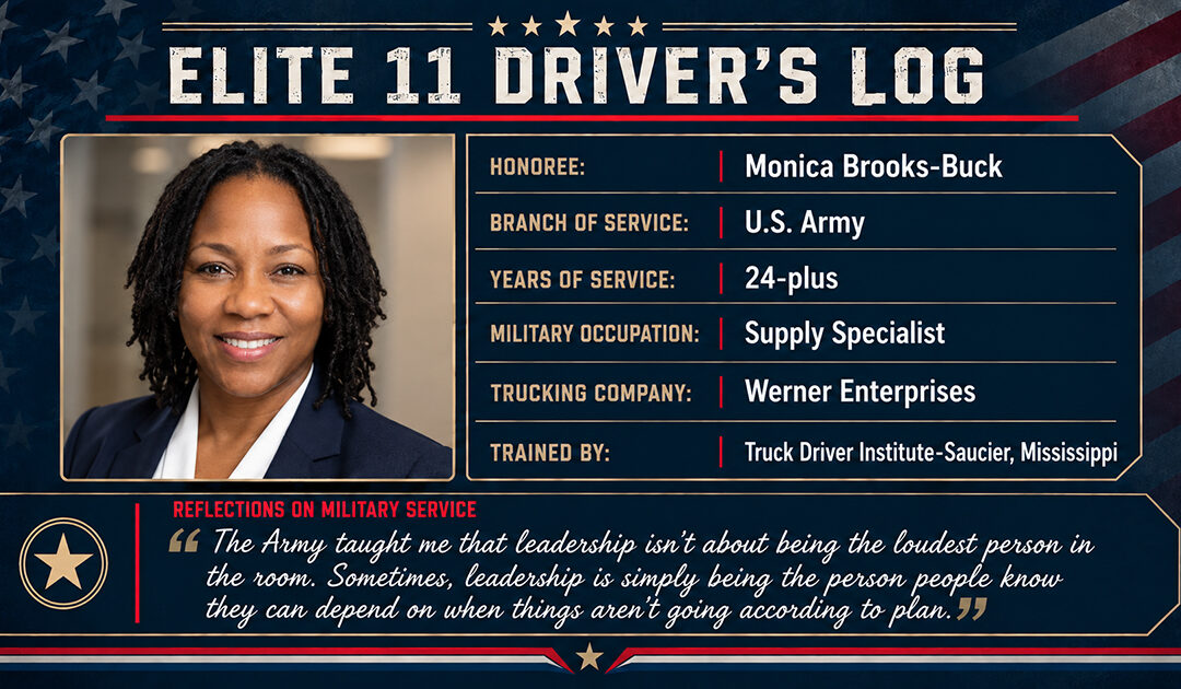 Elite 11’s Monica Brooks-Buck Makes A Smooth Shift Into Trucking