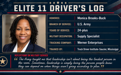 Elite 11’s Monica Brooks-Buck Makes A Smooth Shift Into Trucking