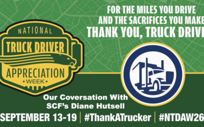 SCF’s Diane Hutsell Discusses Driver Appreciation and New Role As Executive Director
